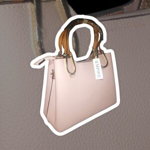 📦•SOLD•📦 NWT Empire Handbags® Horseshoe Handle Tote Bag - Blush